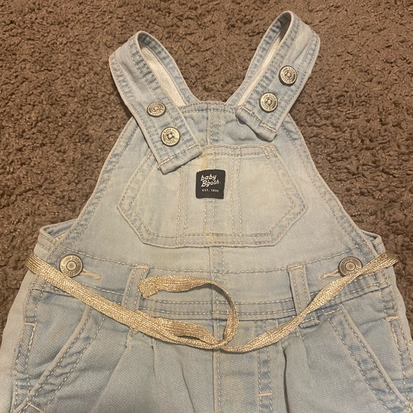 Baby B’Gosh overalls.